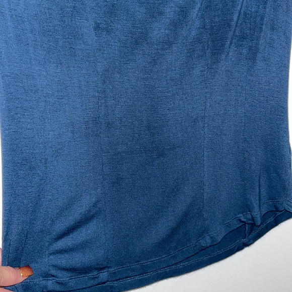 FREE PEOPLE Elegant Blue Women's Top size medium - Picture 4 of 11